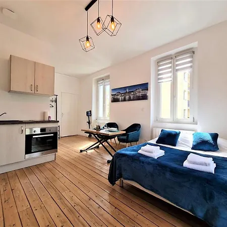 Le Grand Cru, Pres De La Cite De La Gastronomie Apartment